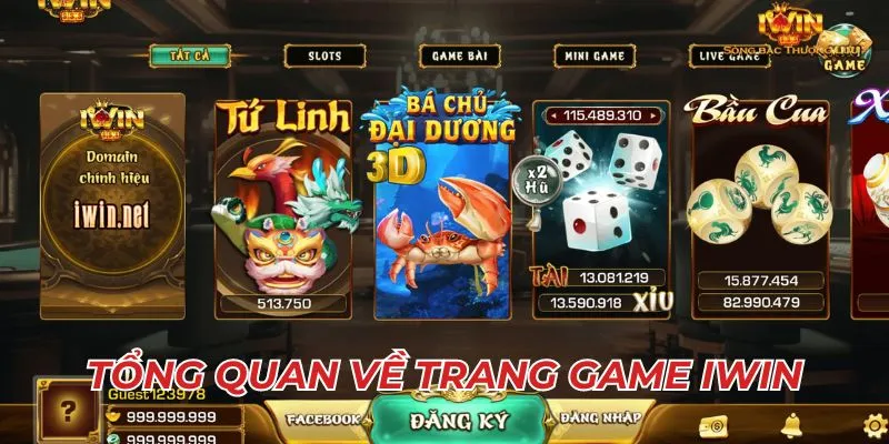 Tổng quan về trang game iwin