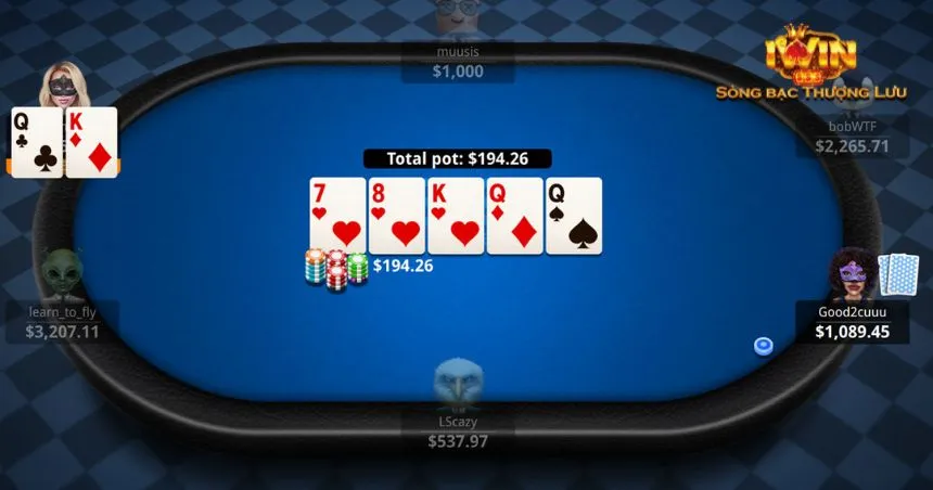 Lựa chọn vị trí cuối cùng khi chơi Poker